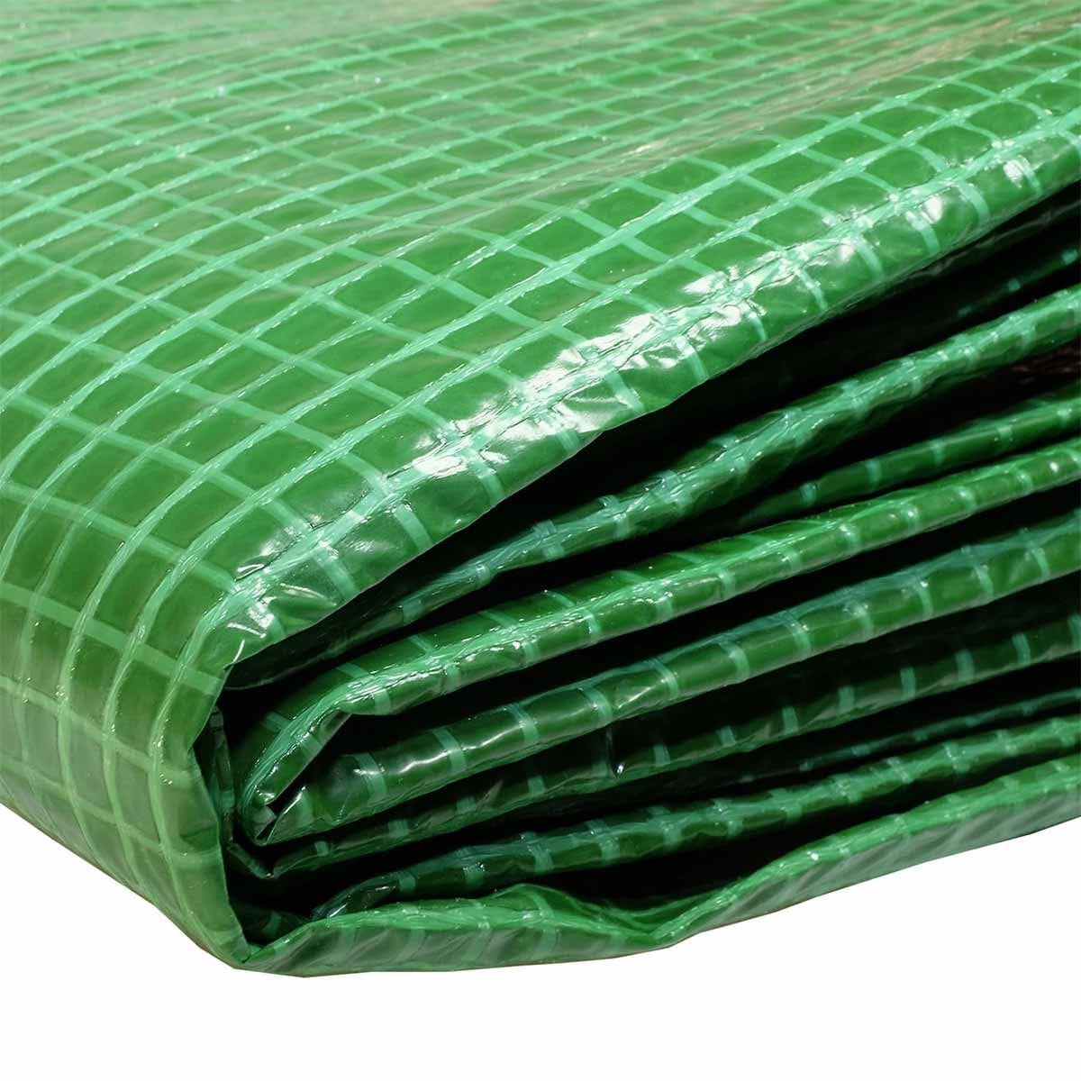 Bâche Jardin 3x4 m - TECPLAST - VR170JD - Bâche Armée Verte - Haute Qualité - Imperméable - Résistance Anti-UV 4