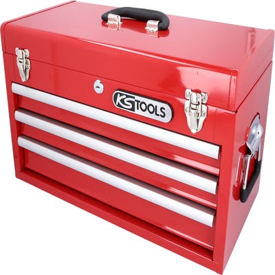 Ks Tools - Coffre à outils vide avec 3 tiroirs ( 911,0100 ) - Boîtes à  outils - Rue du Commerce