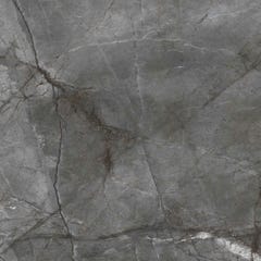 Carrelage sol/mur effet marbre gris Root l.120 x L.180 cm 3