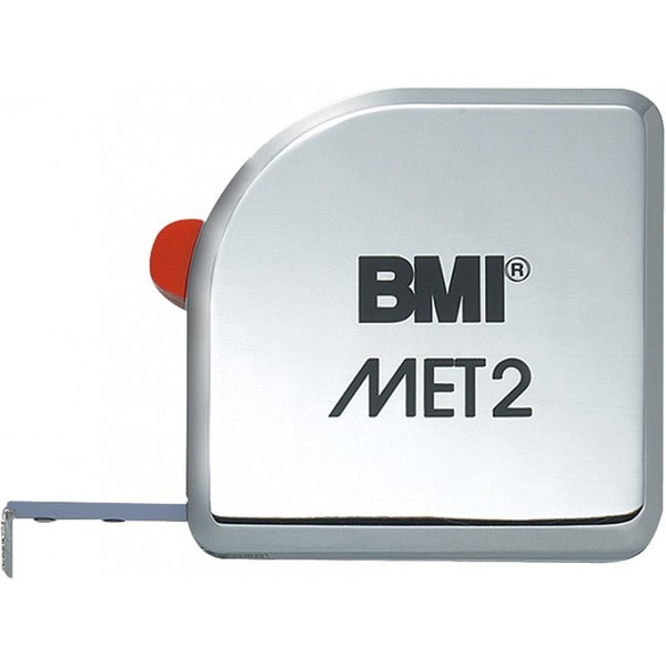 Mètre a ruban de poche, Blanc/noir/rouge, twoCOMP 5mx19mm BMI ❘ Bricoman