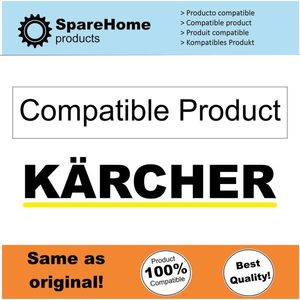 Sacs d'aspirateur Karcher NT55/1 - Hyperfilter Plus / Haute filtration - 5 unités - 6.907-017.0 1