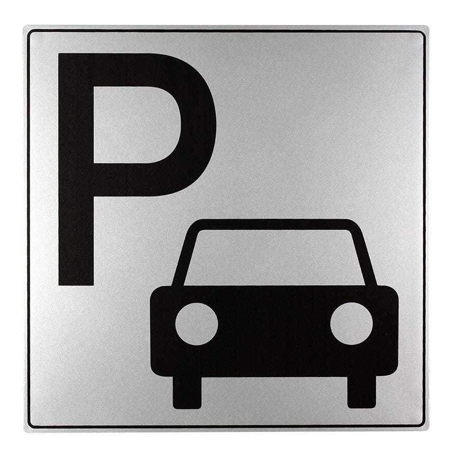 Plaquette Parking - Gamme Iso 7001 200x200mm - 4380216 0