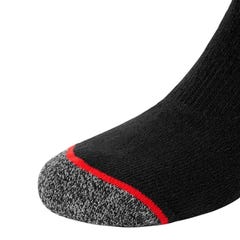 Lot de 6 Paires de Chaussettes longues de travail FACOM FX/1/CHSX6/RED homme 2