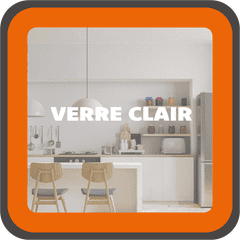 VERRIERE 6 VERRES CHICAGO - L x H : 201 x 125 cm - LAQUÉ EFFET ROUILLE GRANITÉ - VERRE CLAIR INCLUS 3