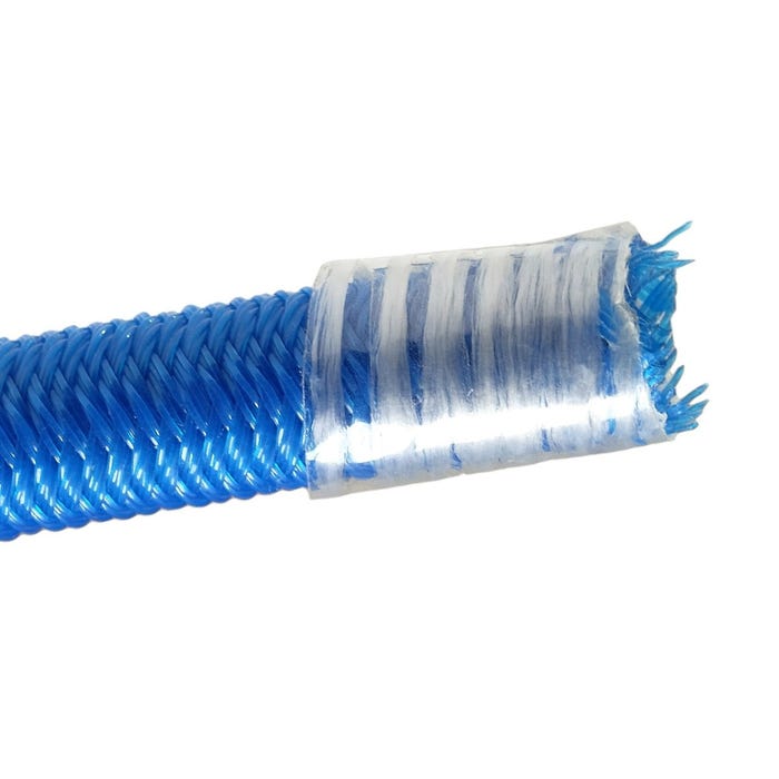 Sandow élastique Diamètre 9 mm 50 mètres Tendeur Couleur Bleue Fixation Baches 1