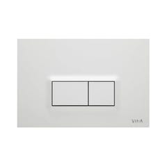 Vitra Pack WC Bâti-support V-Fix Core + WC sans bride SAT + Abattant SoftClose + Plaque, Blanc brillant (V-FixProject-1) 3