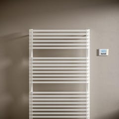 NET radiateur seche-serviettes electrique 1000W blanc - NDE050A01A401NNN - IRSAP 1