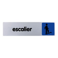 Plaquette de porte Escalier - couleur 170x45mm - 4032962 0