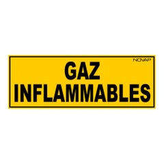 Panneau Gaz inflammables - Rigide 330x120mm - 4035017 0