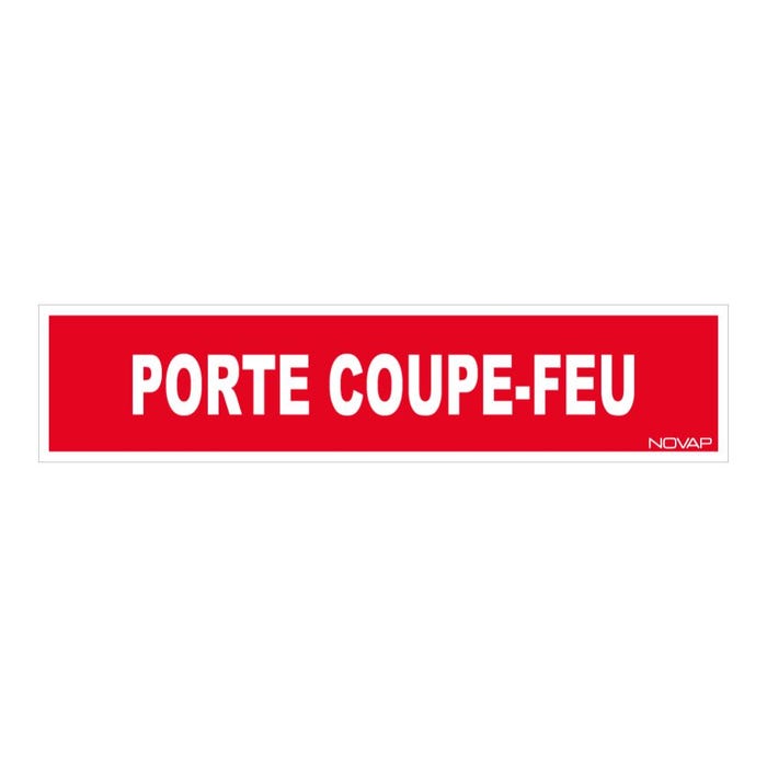 Panneau Porte coupe-feu - Rigide 330x75mm - 4120614 0