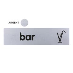 Plaquette Bar - Classique argent 170x45mm - 4320175 0