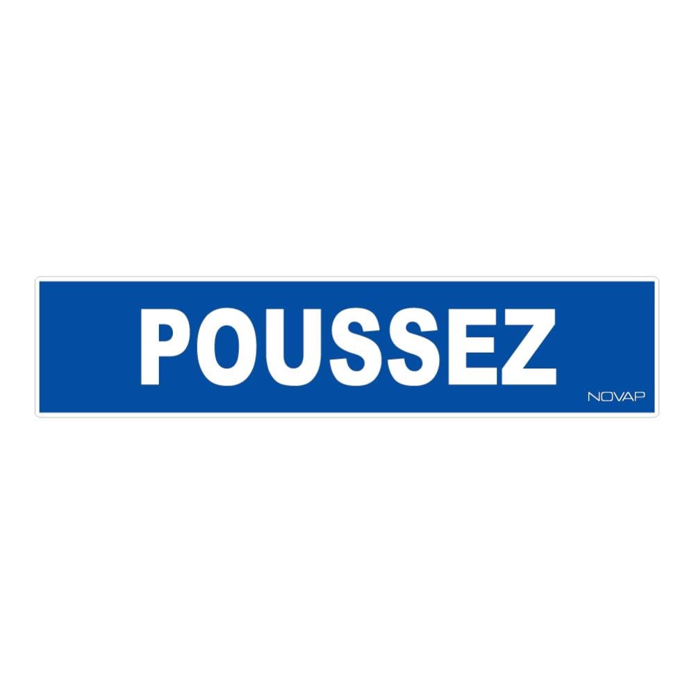 Panneau Poussez - Rigide 330x75mm - 4120652 0