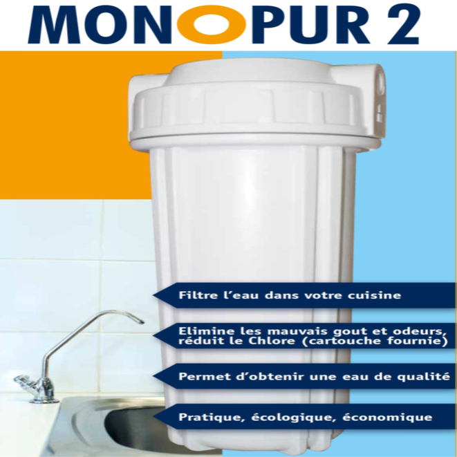Filtre sous évier purificateur d'eau 2
