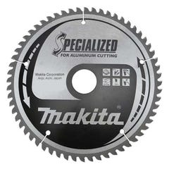 Lame carbure MAKITA B-12435 ''Specialized'' Aluminium pour scies circulaires 0