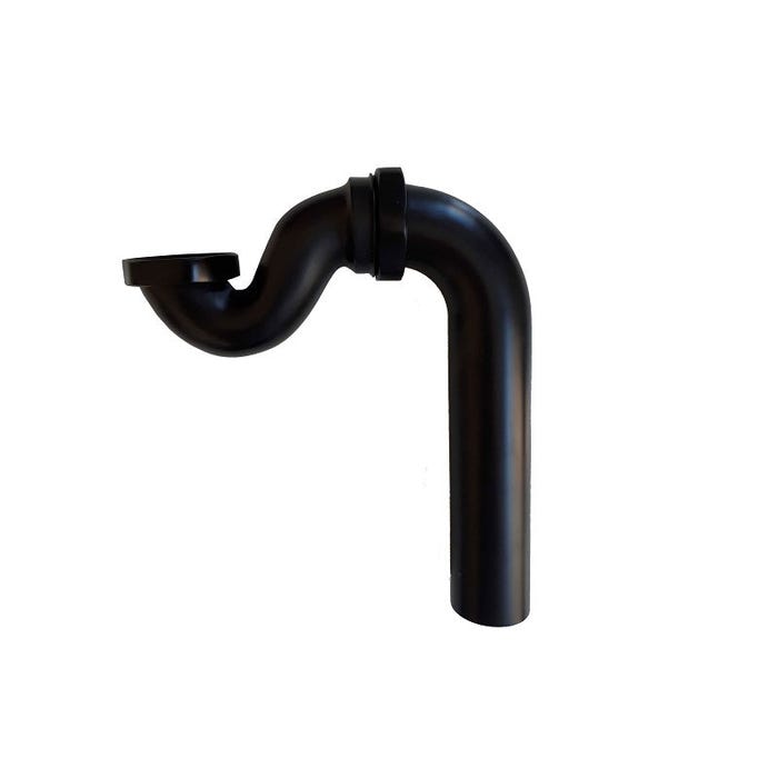 Siphon vertical pour baignoires anciennes CRAWLEY noir 0