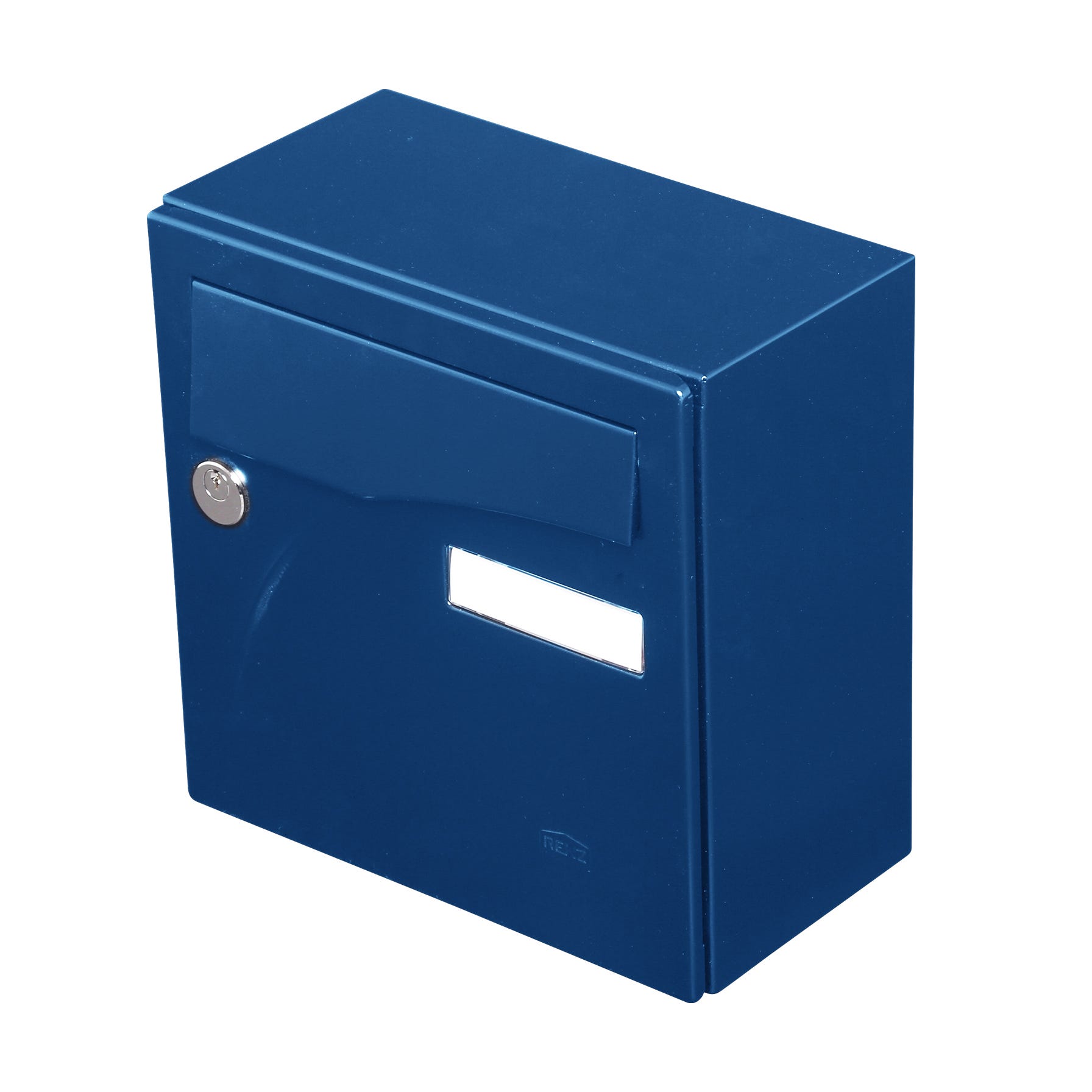 Boite aux lettres Préface compact bleu gentiane RAL 5010 brillant 2