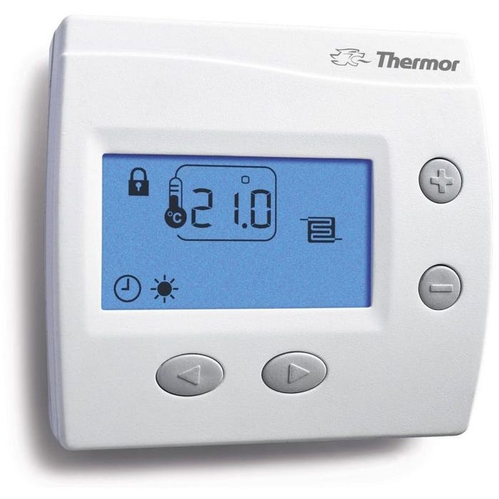 Thermostat d'ambiance digital Thermor KS pour plancher chauffant électrique 0