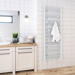 Sèche-serviette mixte blanc de 1860mm de haut et 680mm de large - 800 Watt - FIO1860/680Z8B 2