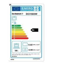 Cuisinière induction DE DIETRICH DCI1583W 3