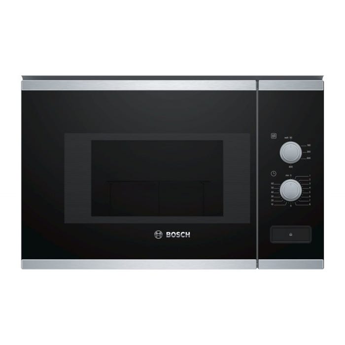 Micro-ondes Pose libre - Monofonction - Inox - 20 L - 800 W - Bosch 0