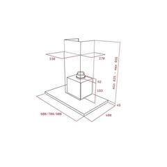 Hotte Standard Teka Dsj950 90 Cm 401 M³/h 105w D Acero Inoxidable 1