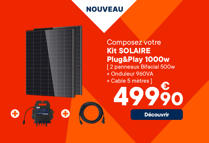499 euros kit solaire