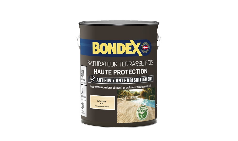saturateur terrasse bois haute protection Bondex 