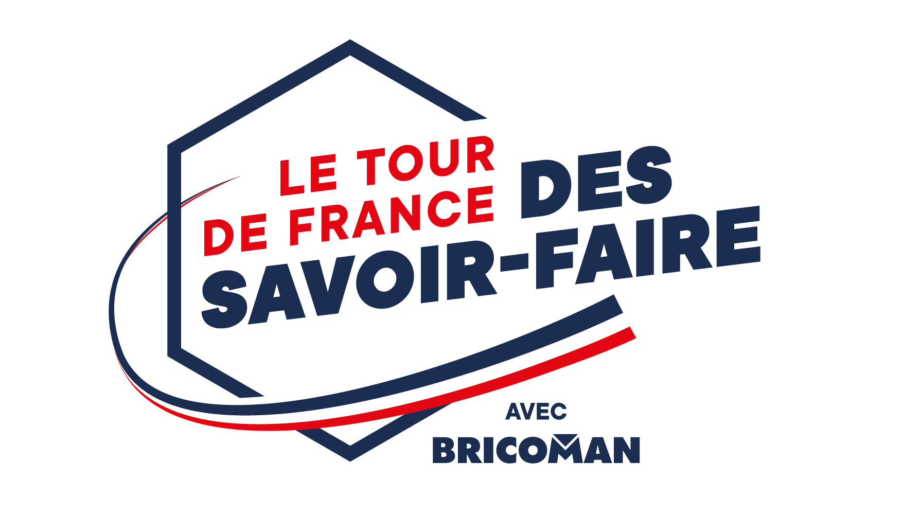 Logo Tour de France des Savoir-Faire avec Bricoman