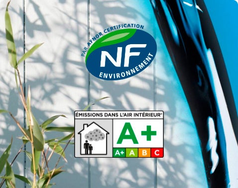 Labels qualité peinture Gauthier - Certification NF Environnement - Etiquette émissions dans l’air intérieur 