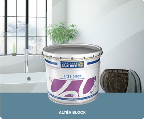 Peinture Gauthier Altéa block - Pot de peinture Gauthier Altéa Block